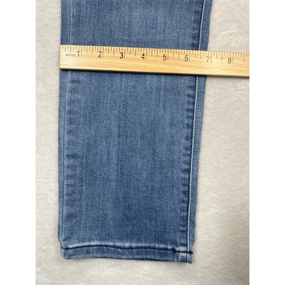 Democracy Jeans‎ Womens 2 Blue Denim Ab Technology Straight Stretch - Picture 9 of 9